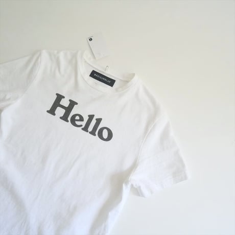 継続販売品 / MADISONBLUE / HELLO TEE＜2024＞ / MB000-7001 / 2509-0972