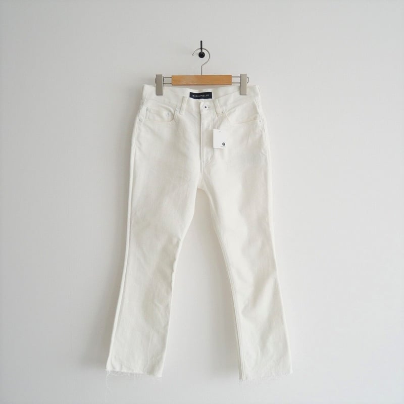 MADISON BLUE / HEM CUT SLIM FLARE DENIM / 2203