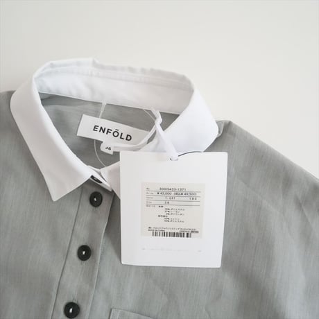2025SS今季・人気完売品 / 未使用 / ENFOLD / CLERIC SHIRT DRESS / 300IS433-1371 / 2507-1256