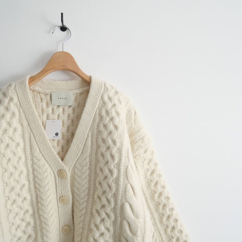 ARGUE ニットカーディガン