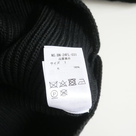 〇2024AW / BATONER / ウール ドライバーズ ニット ジャケット / BN-24F-031 / 2503-0384