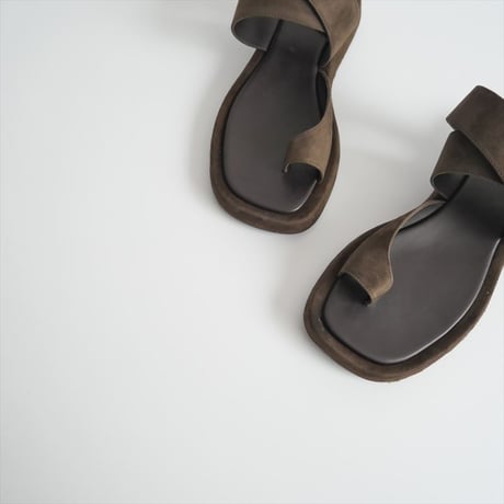 L'Appartement購入品 / GIA/RHW / ankle Strap Suede Sandal  / 22093570101510 / 2404-0204