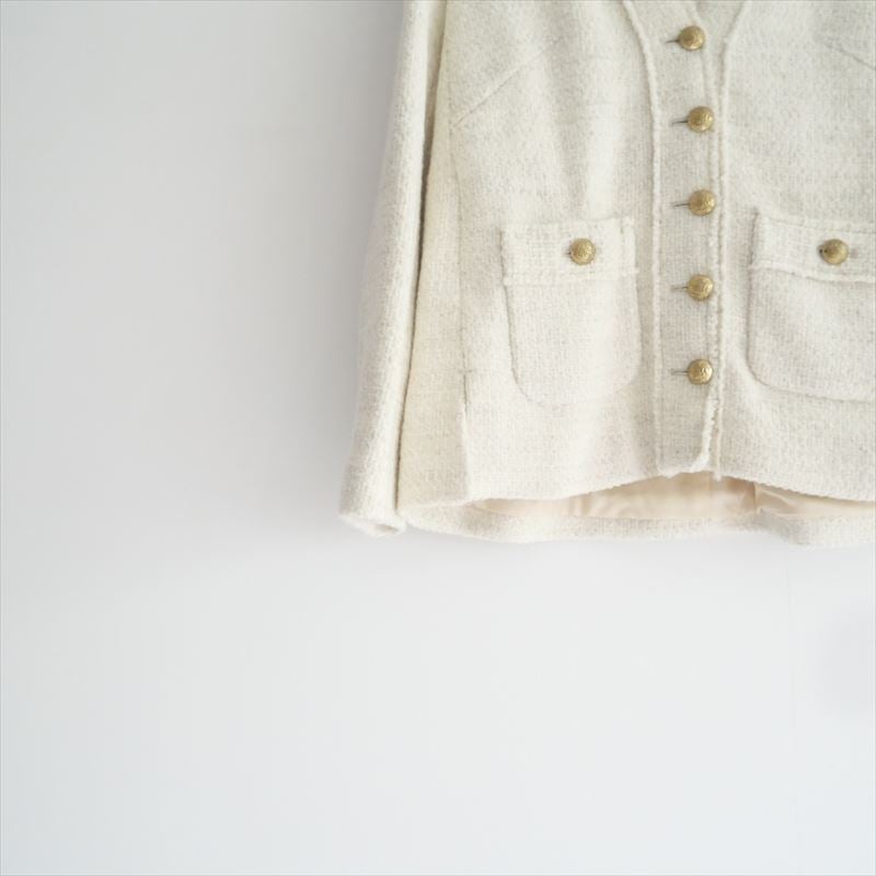 Deuxieme Classe TWEED カーディガンジャケット Deuxieme Classe TWEED カーディガンジャケット