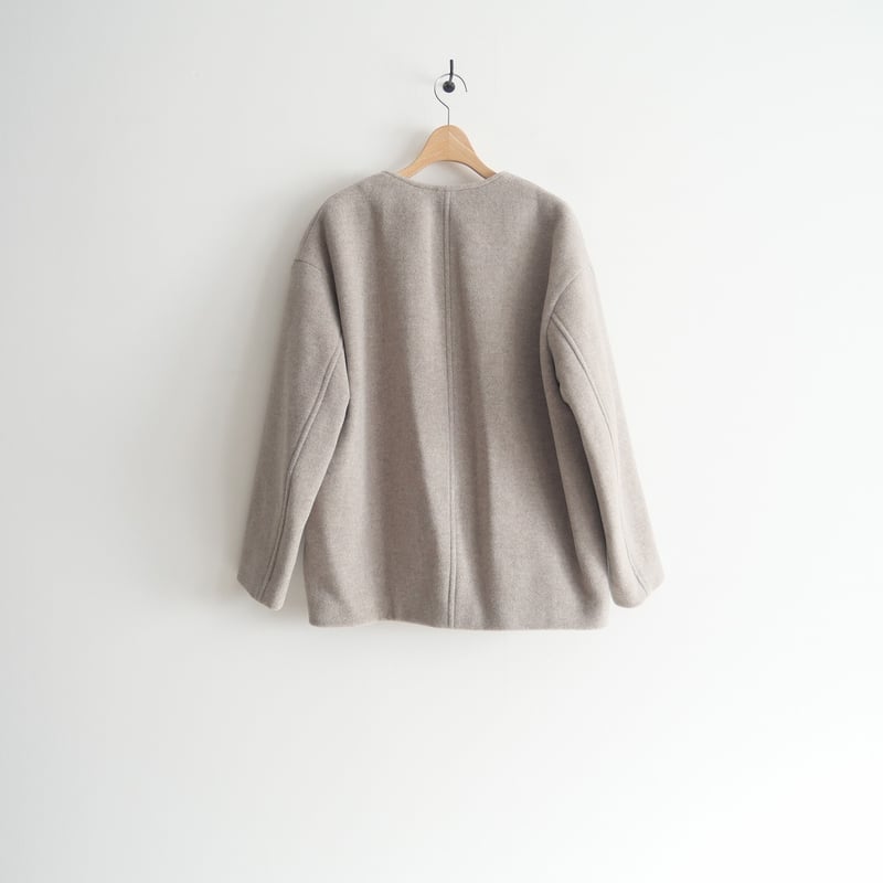 2022 / NOBLE / MTRカラーレスジップショートコート / 2303-0931 |