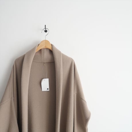 DEUXIEME CLASSE / スムースニットガウンコート / 2400-0503
