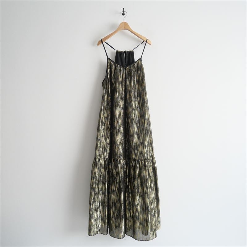 CITYSHOP GOLD LAME DRESS キャミワンピース試着のみ CITYSHOP GOLD LAME DRESS キャミワンピース試着のみ