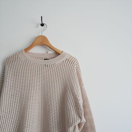 BATONER / SUMMER KNIT CREW NECK / BN-23SL-022 / 2512-2071