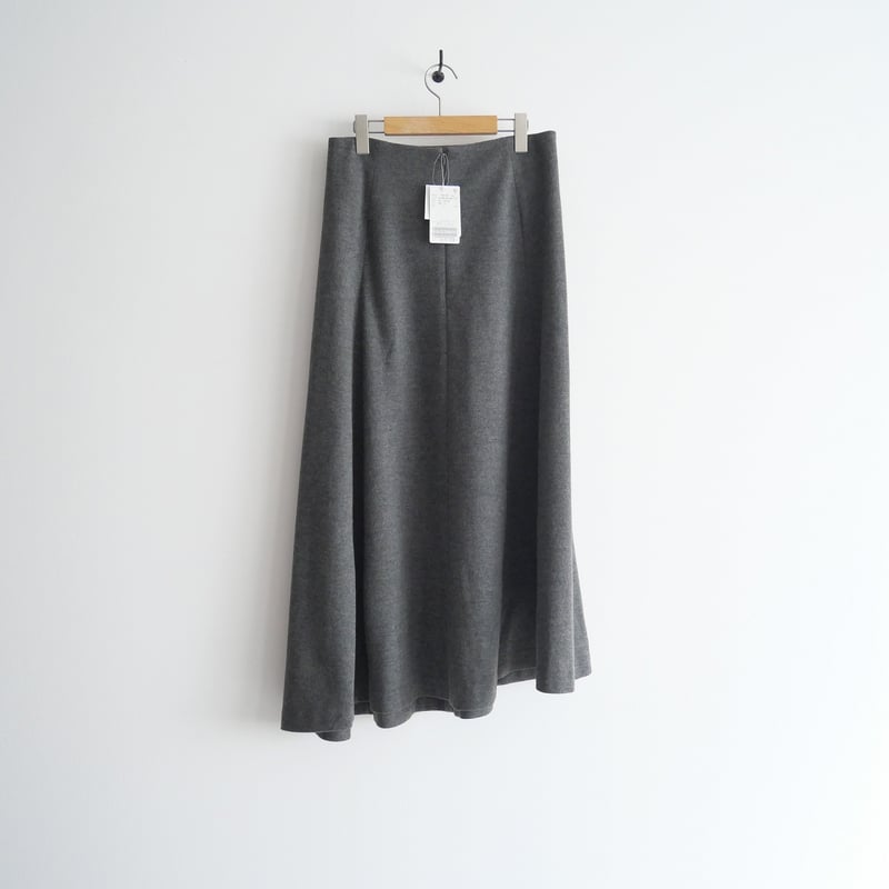 ロングスカートL'Appartement Wool Asymmetry Skirt