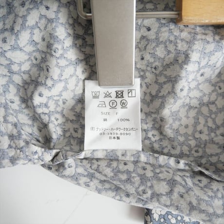 2023 / TOUJOURS / CLASSIC FLORAL PRINT COTTON CLOTH Relax Pants / 2406-0019