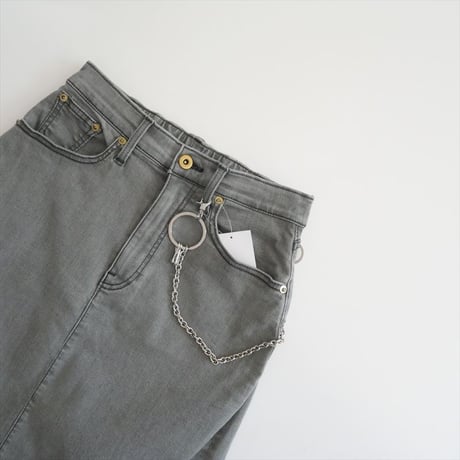 人気完売品 / GOOD GRIEF! / DENIM LONG SK with Chain / 21060560200410 / 2509-0032