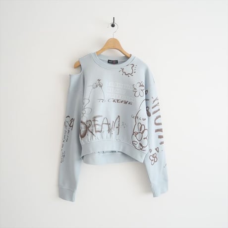 2024 / 未使用 / MAISON SPECIAL / Hand Drawn Dream Sweatshirt / 21241415804 / 2408-0482