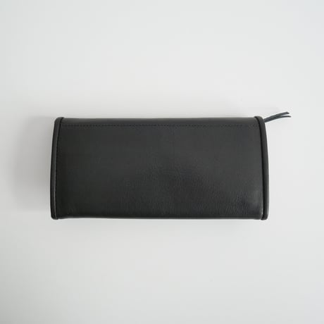 継続販売品 / yammart / stitch long wallet (black) / 2403-1053