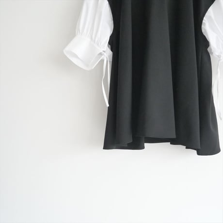 ○2023 / ENFOLD / LAYERED BALLOON-SLEEVE PULLOVER / 300GS830-1450 / 2510-0829