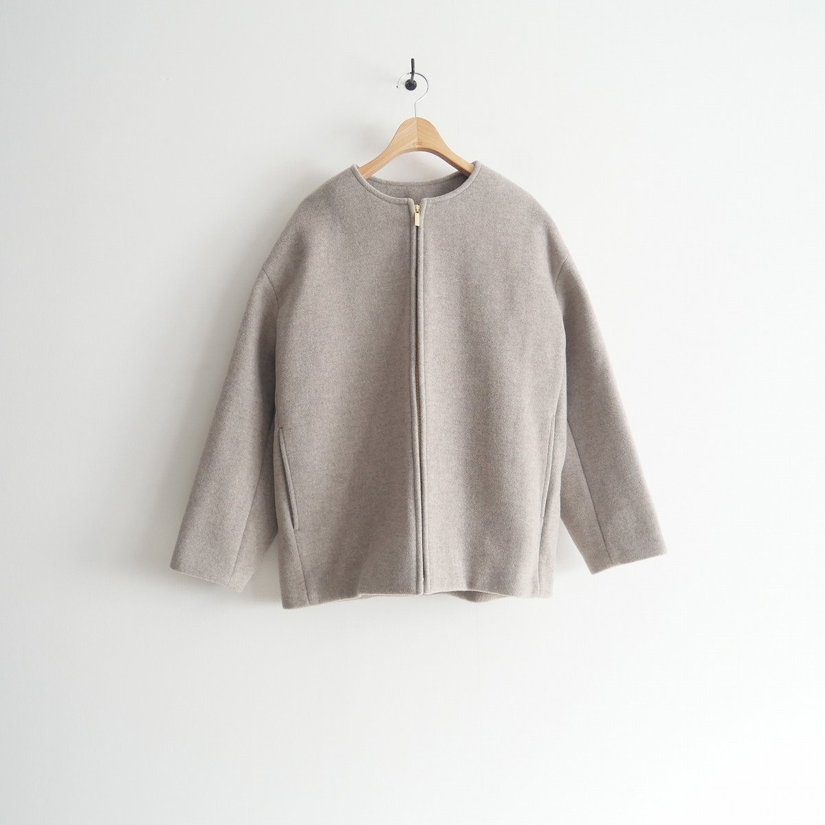 2022 / NOBLE / MTRカラーレスジップショートコート / 2303-0931