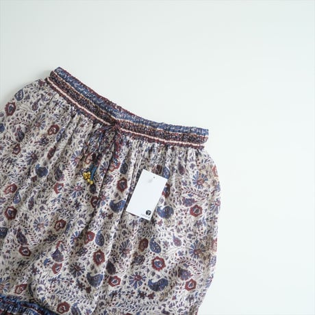 未使用 / DEUXIEME CLASSE購入品 / M.A.B.E / ROSA プリント マキシスカート / 23060510000910 / 2407-0359