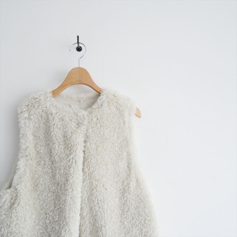 2024AW / 未使用 / IENA / ECOPEL カーリーファーベスト / 24011