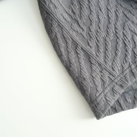 2023AW今季 / UNITED ARROWS / キルト ジャカード スウェット プルオーバー / 15122411052 / 2312-0751