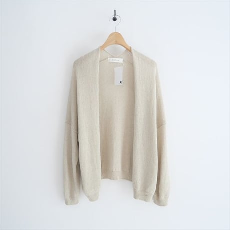 2024SS / evam eva / coil yarn cardigan / E241K135 / 2408-2007