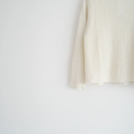 2025SS・人気完売品 / Plage / linen mix loose プルオーバー / 25080922716120 / 2507-0331