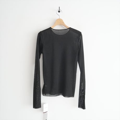 2024SS今季 / 未使用 / Plage / Mesh Sheer ロンT / 24070922103010 / 2406-0114