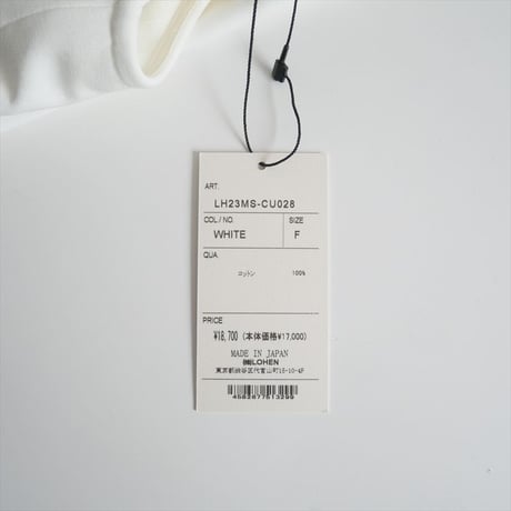 2023SS・人気完売品 / 未使用 / LOHEN / スクエアケープカットソー / LH23MS-CU028 / 2504-2013