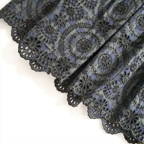 SHE tokyo Anna blackwatch embroidery S-SK-267 2606-0382