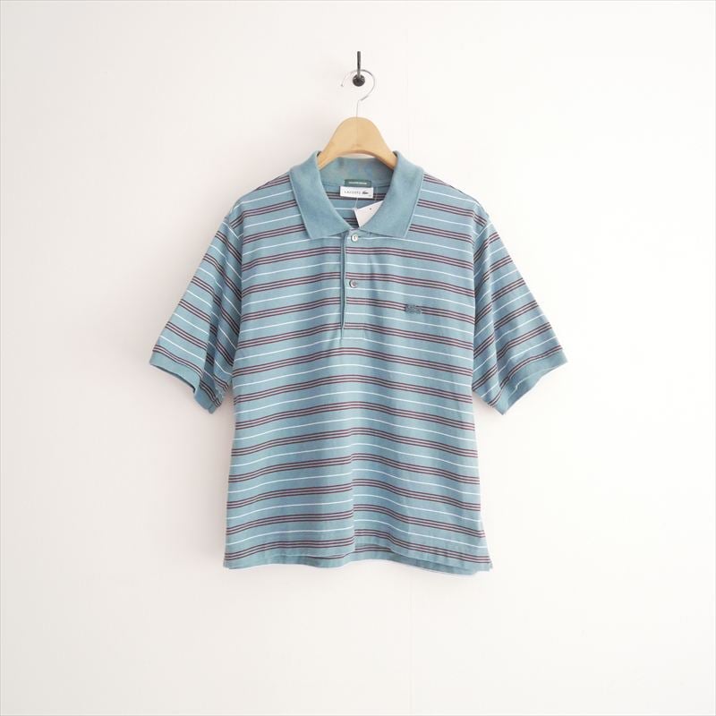 2025SS ADAM ET ROPE別注 LACOSTE Multi Border Polo