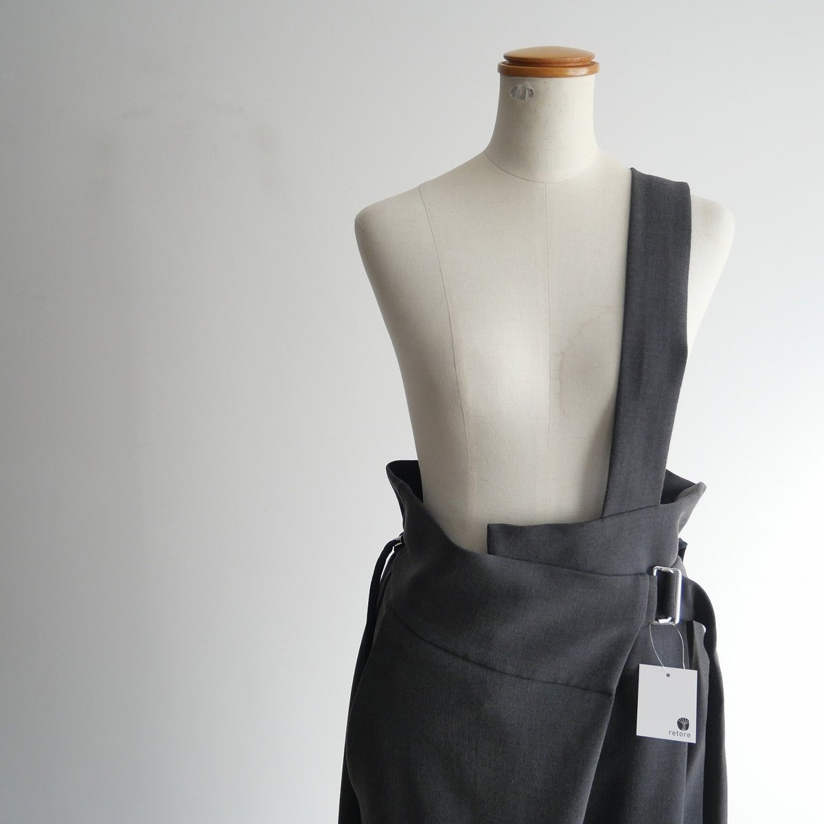 今季ENFOLD ONE-SHOULDER SARROUEL TROUSERS ONE-SHOULDER SARROUEL TROUSERS｜36｜BLK｜TROUSERS｜|ENFÖLD
