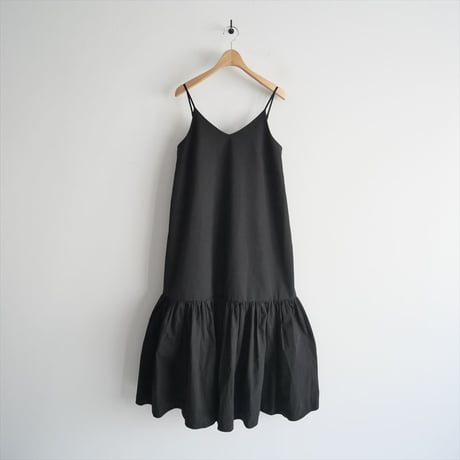 2022 / CLANE / VOLUME GATHER CAMISOLE DRESS / 12112-5412 / 2309-0477