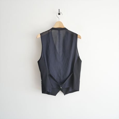 HELIOPOLE / SHEER BACK VEST / 14003005012HN / 2511-0685