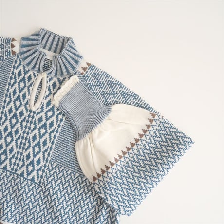 2023AW / 未使用 / ASEEDONCLOUD / Kigansai knit blouse / 232807 / 2507-2090