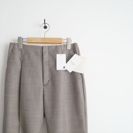 2024AW今季 / 未使用 / VERMEIL par iena / woolモヘヤセンタープレスタックパンツ / 24030938310030 / 2412-2019