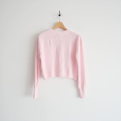 継続販売品・人気完売色 / L'AUBE BLANC Basket Knit Cardigan 23AU-14 / 2604-1109