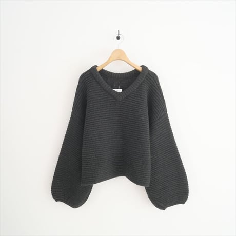 2022AW / ETRE TOKYO / リングネックBOXニットプルオーバー / 1222611042 / 2403-0659