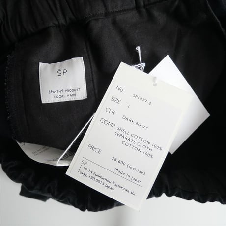 SP / CHINO CLOTH DOUBLE TUCK TAPERED / SP1977-6 / 2404-2018