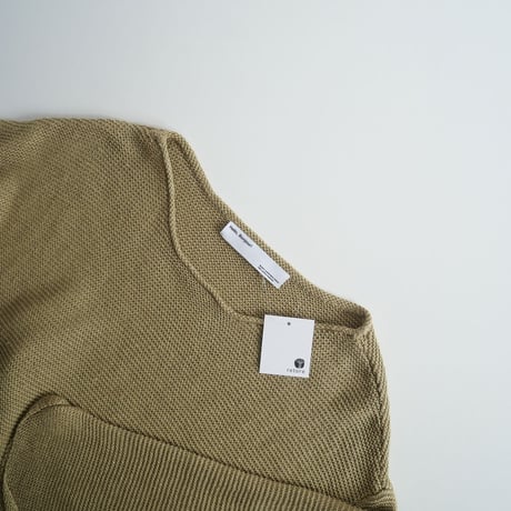 2022 / 未使用 / L'Appartement / Linen Boat Neck Knit / 22080560104510 / 2306-0332