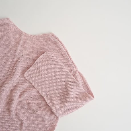 2024SS / 未使用 / SPICK&SPAN / カノコ編みペーパーヤーン2WAYルーズニット / 24080200509010 / 2505-0681