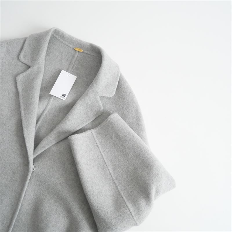 2022AW / DEUXIEME CLASSE / ウールアンゴラ リバーコート / 220