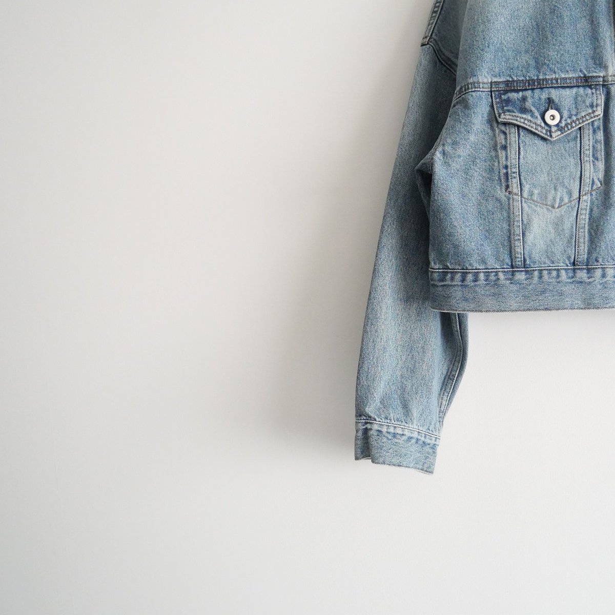 2023AW今季 / 未使用 / DEUXIEME CLASSE / クロップド デニム ジャ