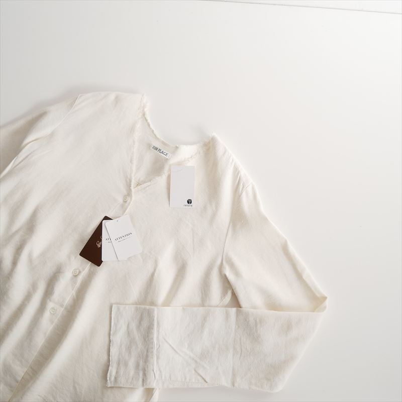 2025AW今季 / 未使用 / R'IAM / Plage / シルクMIX DAMEGE