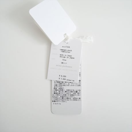 2024AW今季 / mina perhonen / campagne pouch 小 タンバリン / acs7358 / 2410-0482