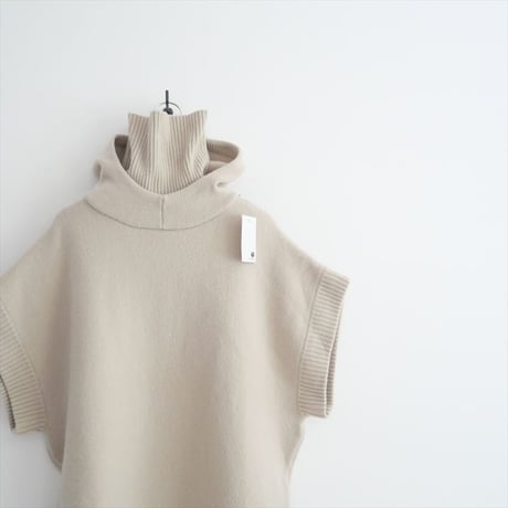 〇2022AW / 未使用 / RIM.ARK / Hood design knit vest / 460FAS70-0130 / 2502-0540