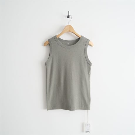 2025SS今季 / 未使用 / Steven Alan / アンダイド フライス タンクトップ / 8217-299-0499 / 2506-0664