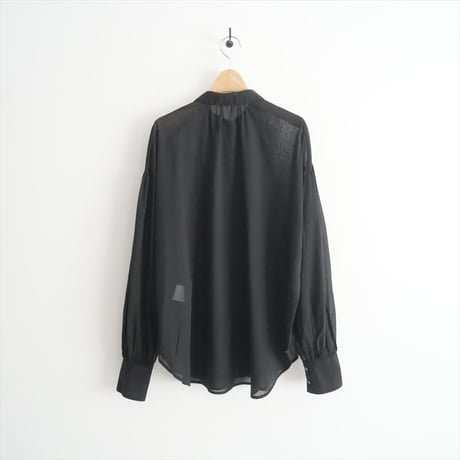 2023AW・人気完売品 / L'Appartement購入品 / GOOD GRIEF! / SHEER GATHER COTTON SHIRT / 2410-0683