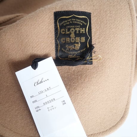 2023AW / 未使用 / Cloth＆Cross / リバーコート / CO-L87 / 2412-0709