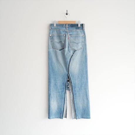 2024AW・人気完売品 / 未使用 / Whim Gazette別注 / Jeanie Blue / BUTTON FLY LONGスカート / 2510-1390