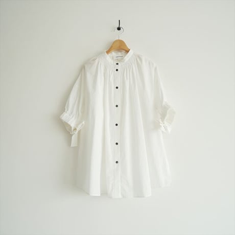 人気完売品 / ENFOLD / GATHER-SLEEVE BLOUSE / 300GS230-2360 / 2508-0646
