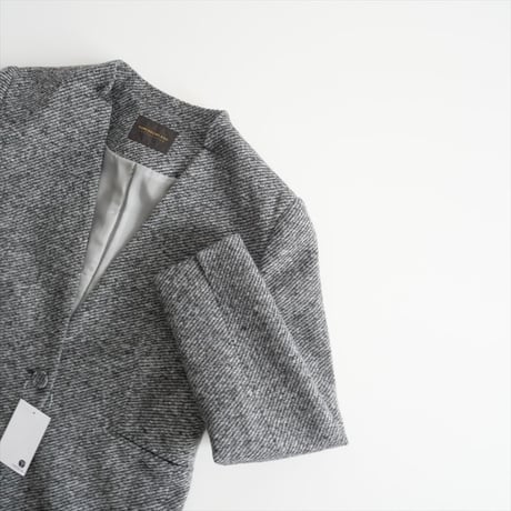 〇2024AW / TOMORROWLAND collection / スライバーツイード キザミカラージャケット / 13074407301 / 2503-0185