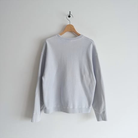 継続販売品 / ATON / NATURAL DYE URAKE OVERSIZE SWEAT SHIRT / KKAGSM6951 / 2411-1316