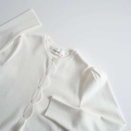 2022 / Paddy Hill / Scallop カーディガン / 22SS-PH3010 / 2310-1156